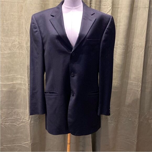 Versace Classic Black Men's Blazer 50R